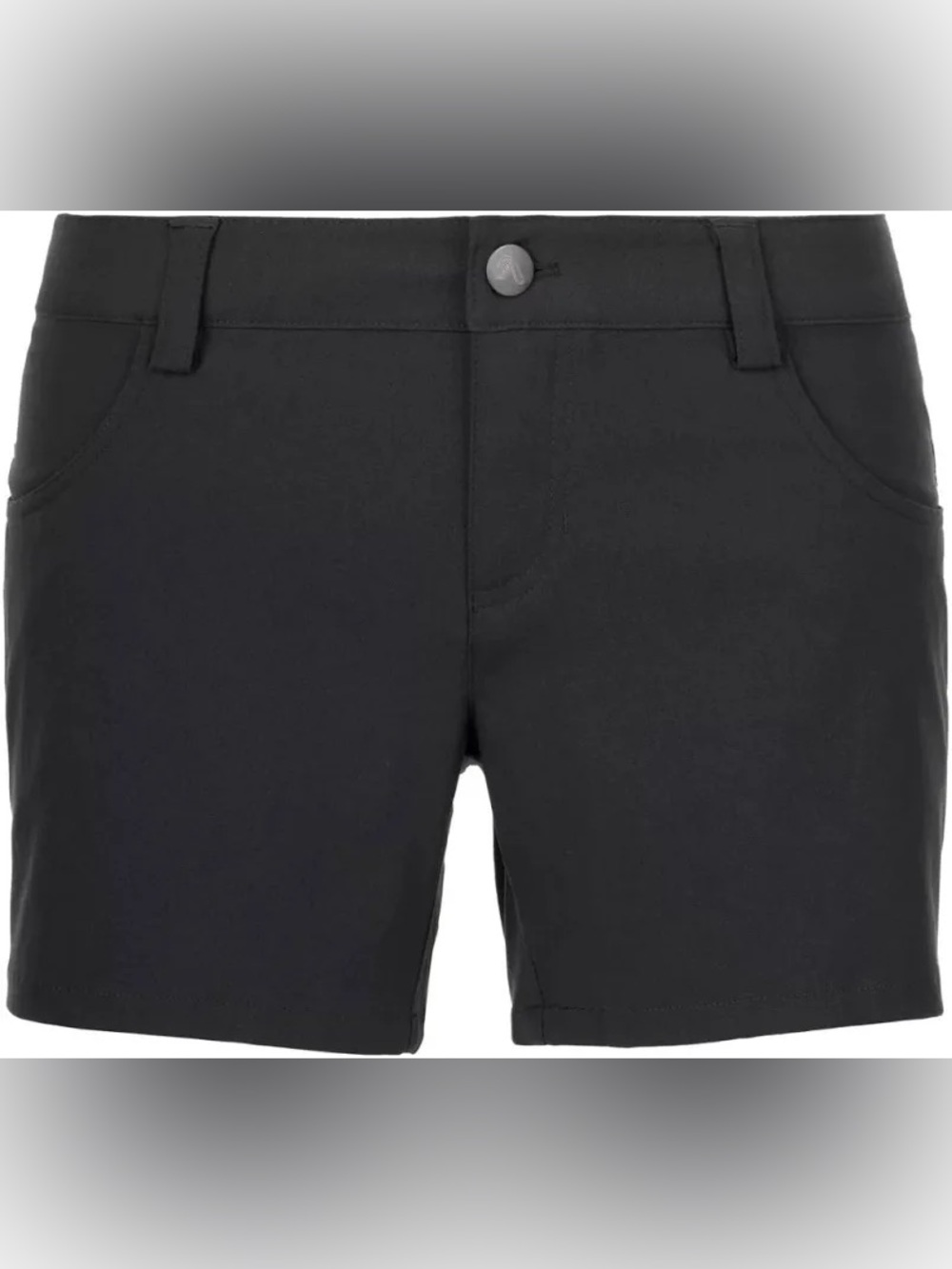 EUC Flylow Life Charcoal Gray Performance Shorts Hiking Biking Boating Size 6